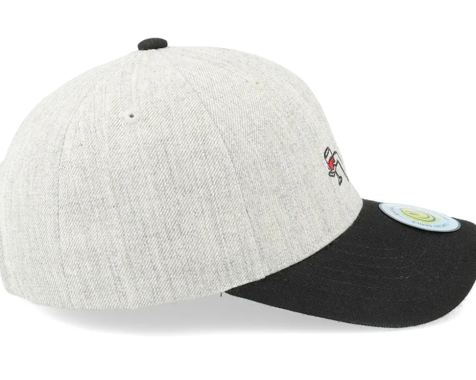 Wine Girl Heather Grey/Black Adjustable - Lucid Smile