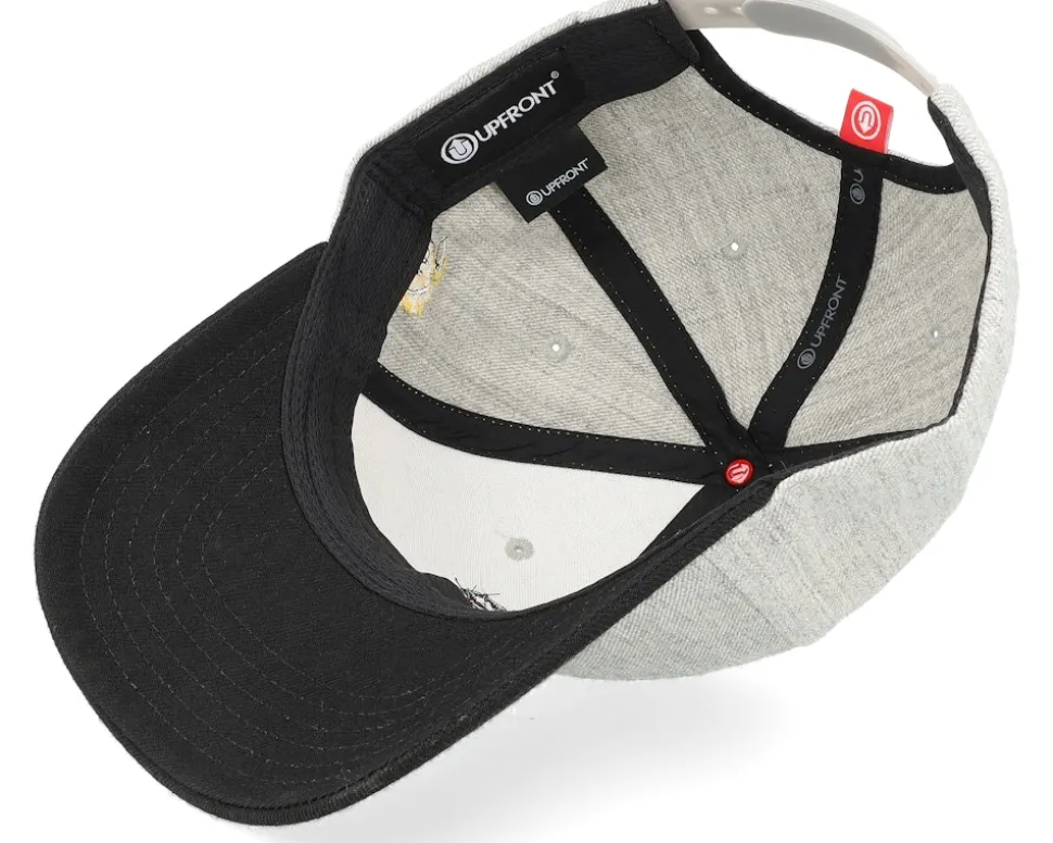 Wine Girl Heather Grey/Black Adjustable - Lucid Smile