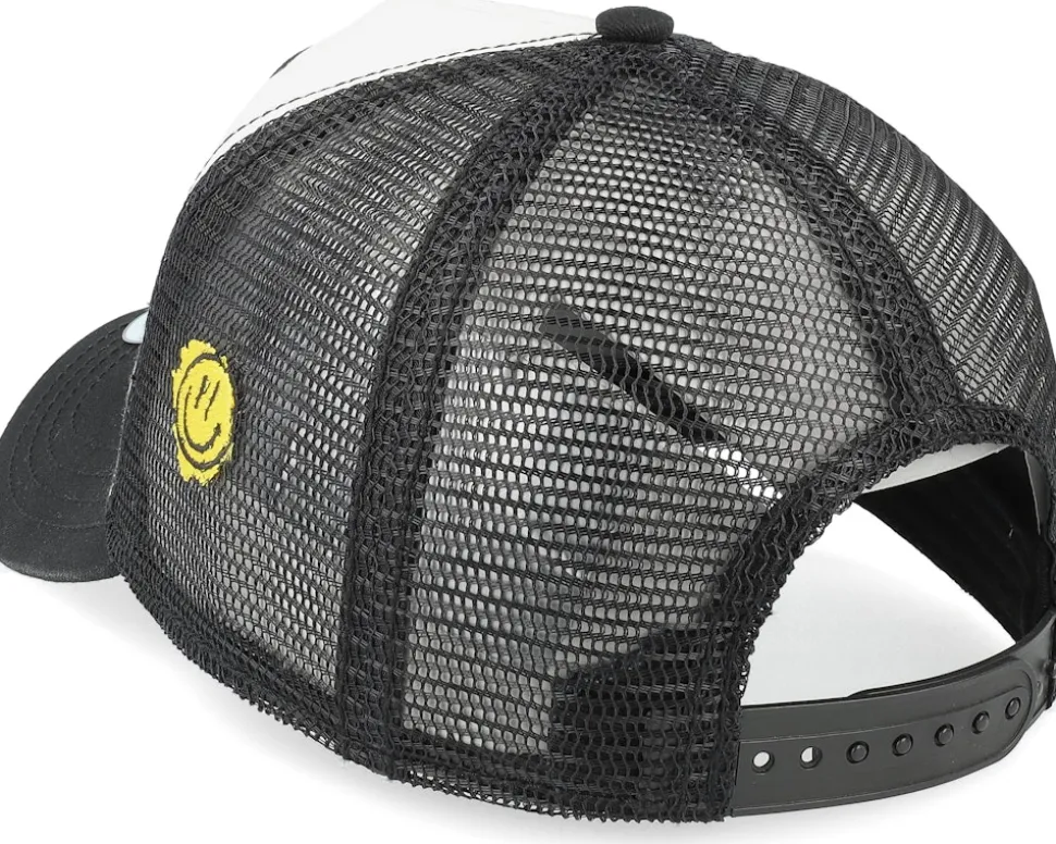 Wine Girl Patch White/Black Trucker - Lucid Smile