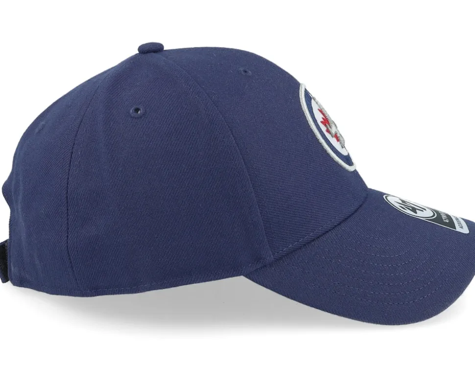 Winnipeg Jets Mvp Navy Adjustable - 47 Brand