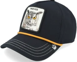 Wise Owl 100 Black Twill A-Frame Adjustable - Goorin Bros.