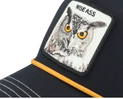 Wise Owl 100 Black Twill A-Frame Adjustable - Goorin Bros.