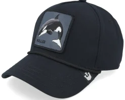 Wise Owl 100 Black Twill A-Frame Adjustable - Goorin Bros.