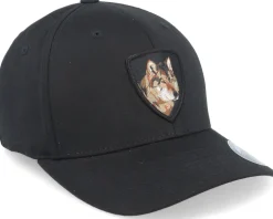 Wolf Badge Black Flexfit - Wild Spirit