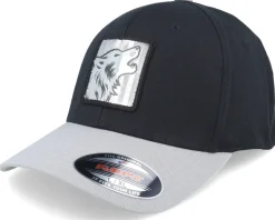 Wolf Silver Patch Black/Silver Flexfit - Iconic