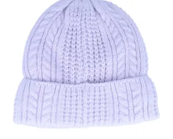 Women Halftime Cable Knit Beanie Salt Purple Cuff - Under Armour