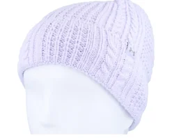 Women Halftime Cable Knit Beanie Salt Purple Cuff - Under Armour