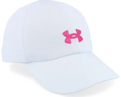 Women's Blitzing Halo Gray Dad Cap - Under Armour