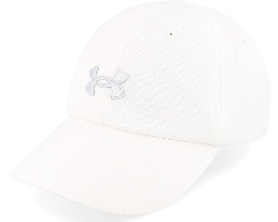 Womens Blitzing White Dad Cap - Under Armour