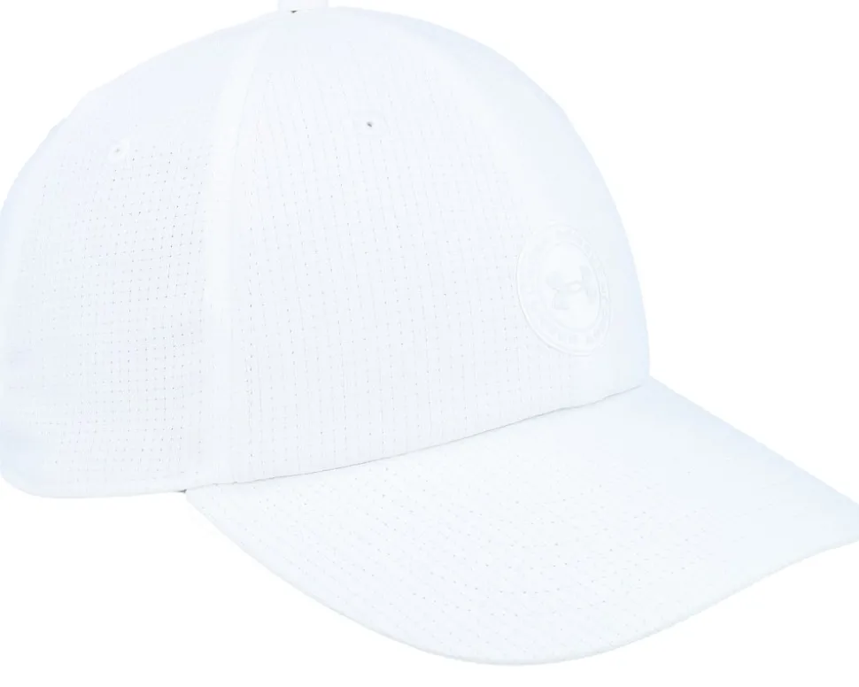 Womens Iso-chill Armourvent White Adjustable - Under Armour