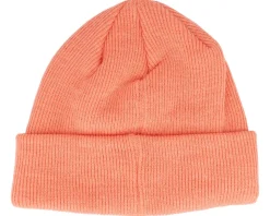 Womens Label Beanie Coral Cuff - DC
