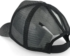 Womens New York Ponytail Sparkle Cap Black Trucker - Result