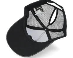 Womens New York Ponytail Sparkle Cap Black Trucker - Result