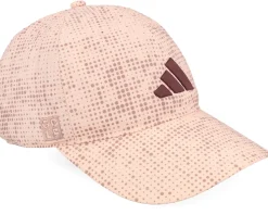 Womens Perfect Print Powder Coral Dad Cap - Adidas