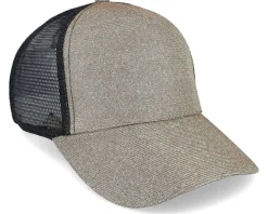 Womens Ponytail New York Sparkle Cap Gold Trucker - Result