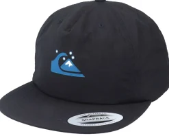 Womens The Nylon Cap Black Snapback - Quiksilver
