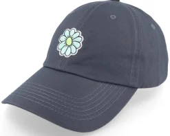 Womens Wildflower Cap Black Dad Cap - Santa Cruz
