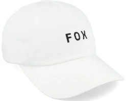 Womens Wordmark White Dad Cap - Fox