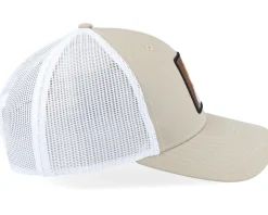 Wonderland Khaki/White Trucker - Public Domain