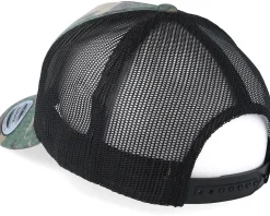 Wood Camo/Black Trucker - Yupoong