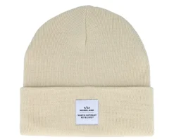 Wood Patch Beanie Sand Cuff - SQRTN