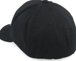 Wood Work Emblem Combed Black Flexfit - Bearded Man