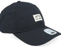 Woodburn Black Nylon Dad Cap - Brixton