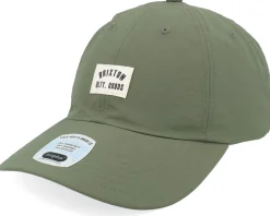 Woodburn Ivy Green Nylon Dad Cap - Brixton