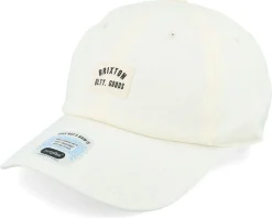Woodburn Off White Vintage Wash Dad Cap - Brixton