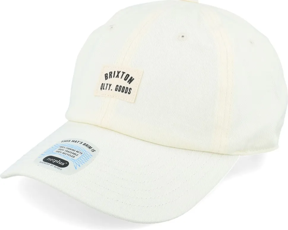 Woodburn Off White Vintage Wash Dad Cap - Brixton