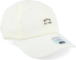 Woodburn Off White Vintage Wash Dad Cap - Brixton