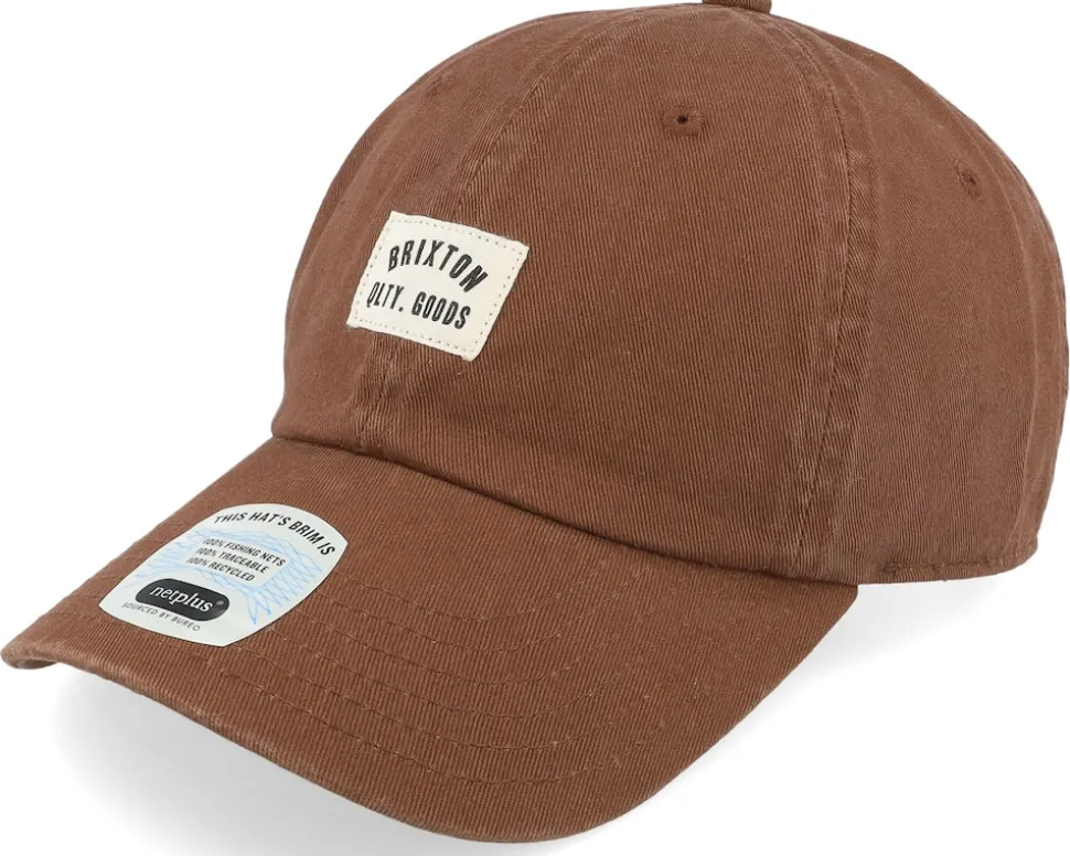 Woodburn Sepia Vintage Wash Dad Cap - Brixton