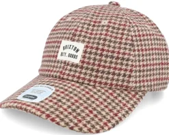 Woodburn Tiger's Eye/Brown Houndstooth Dad Cap - Brixton