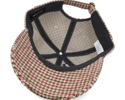 Woodburn Tiger's Eye/Brown Houndstooth Dad Cap - Brixton