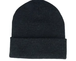 Woodburn Watch Cap Beanie Washed Black Cuff - Brixton