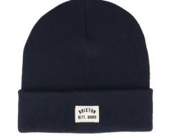 Woodburn Watch Cap Beanie Navy Cuff - Brixton