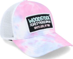 Woodstock Valin Ivory Tie Dye Trucker - American Needle