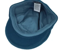 Wool blend Blue Flat Cap - Seeberger