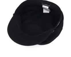 Wool Blend Elbsegler Black Flat Cap - Seeberger