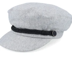 Wool Blend Elbsegler13 Grey Vega Cap - Seeberger
