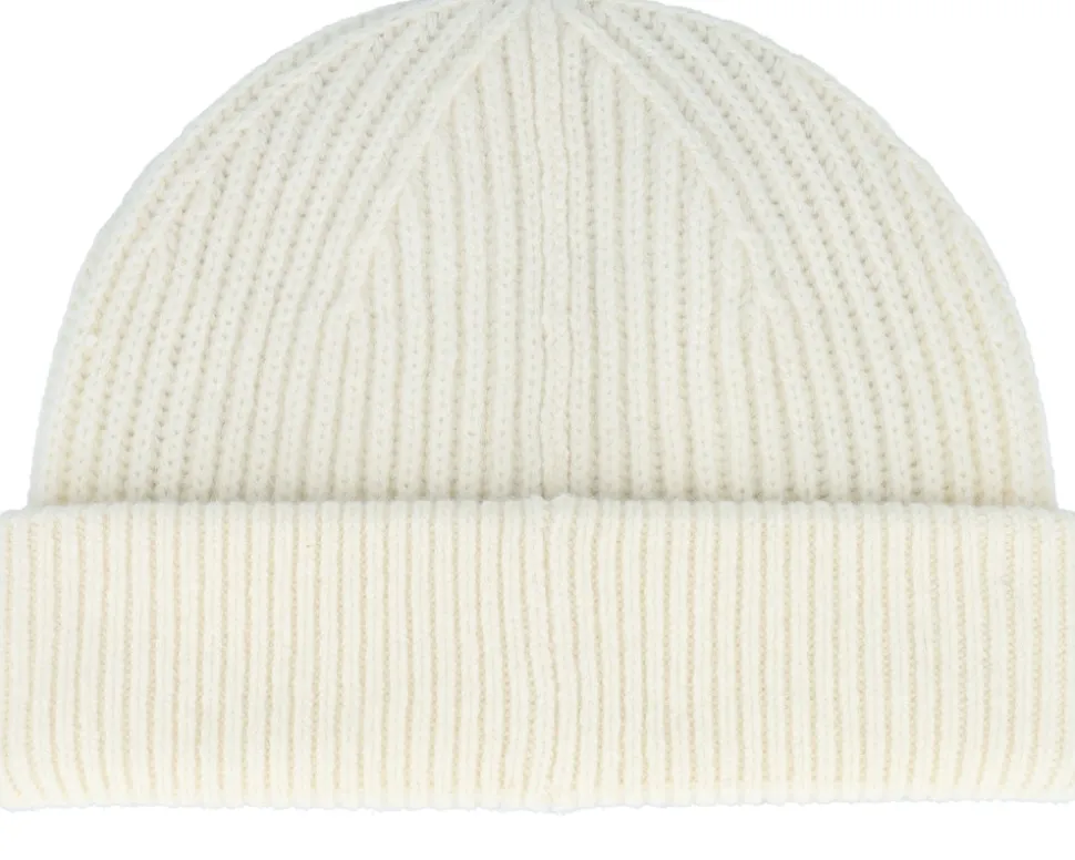 Wool Docker Egret Short Beanie - Calvin Klein