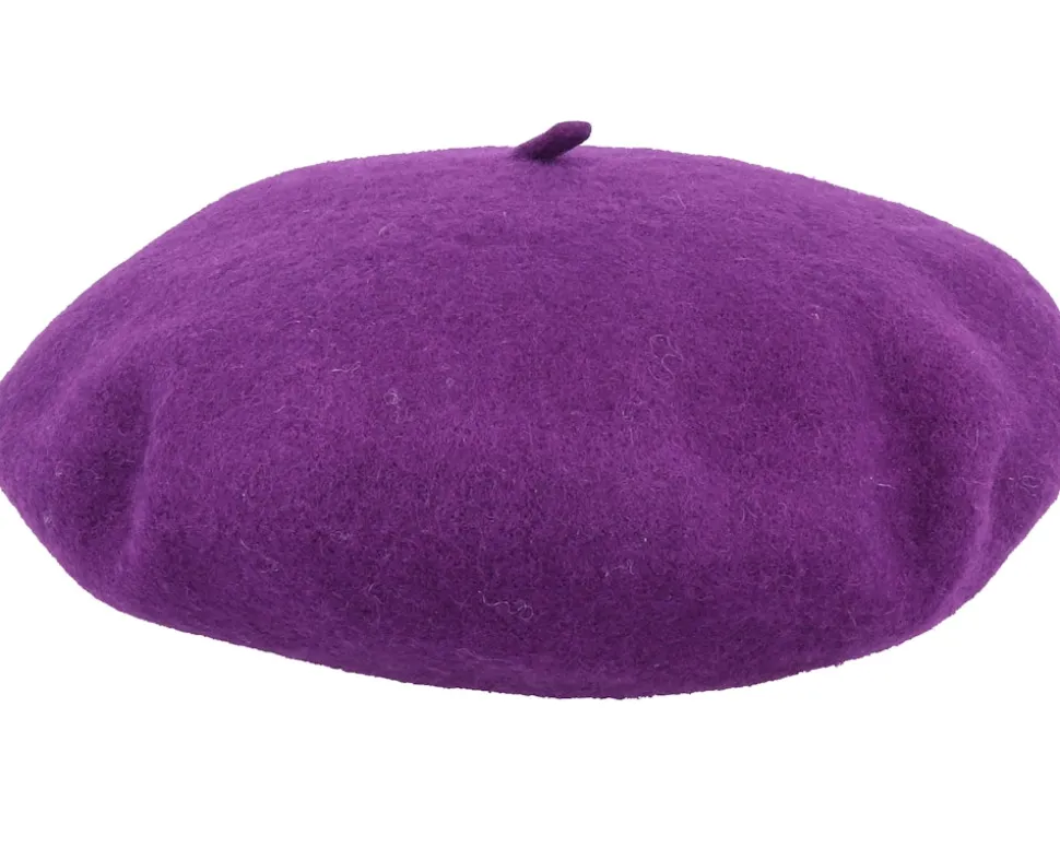 Wool Fashion Purple Beret - Jaxon & James