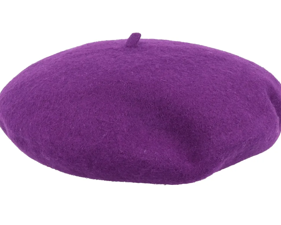 Wool Fashion Purple Beret - Jaxon & James