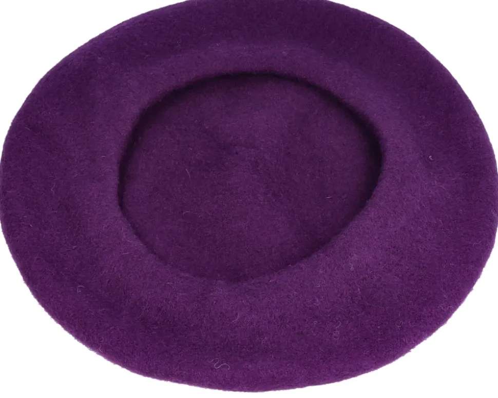 Wool Fashion Purple Beret - Jaxon & James