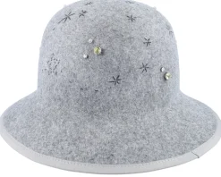 Woolfelt Smoke Gray Cloche - Seeberger
