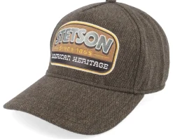 Wool/Linen Brown A-Frame Adjustable - Stetson