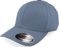 Wooly Combed China Blue Flexfit - Flexfit