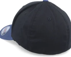 Wooly Combed 2-tone Black/Navy Flexfit - Flexfit