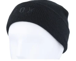 Wordmark Beanie Black Cuff - Fox