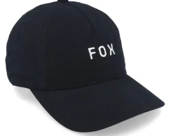 Wordmark Hat Black Dad Cap - Fox